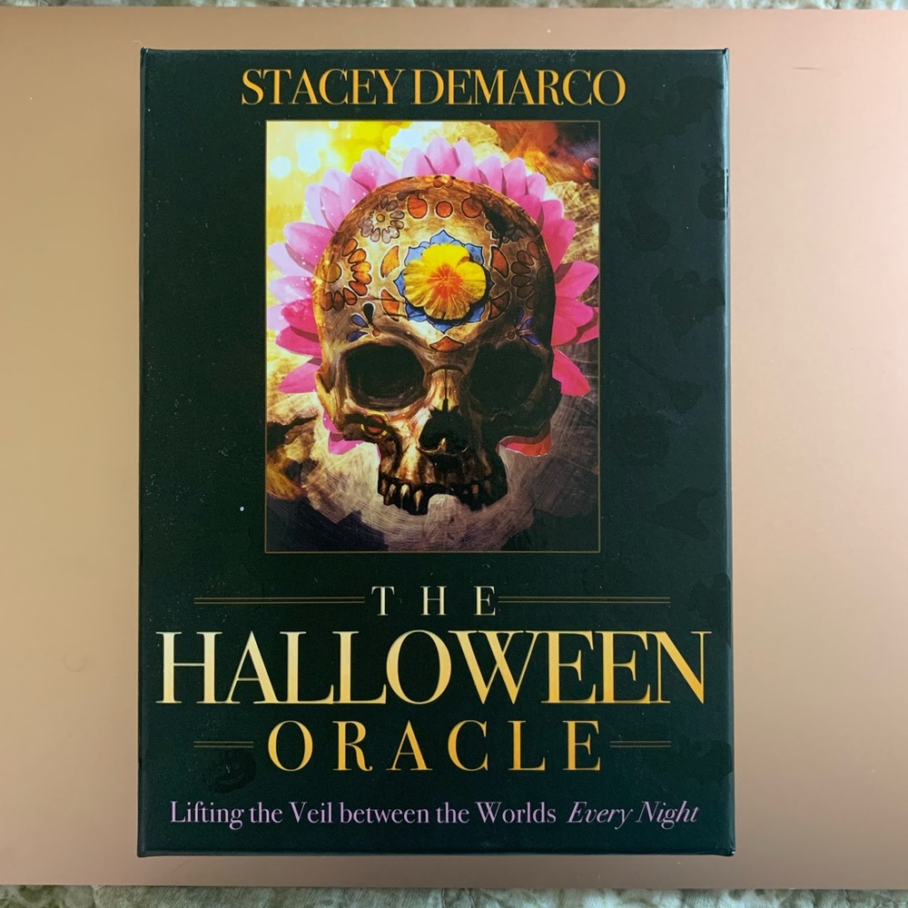 The Halloween Oracle deck.